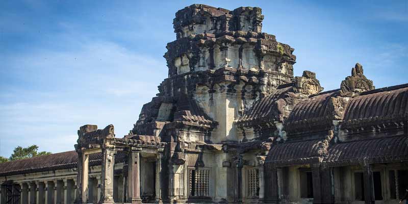 angkor wat east view